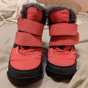 Sorel winter boots toddler girls size 9